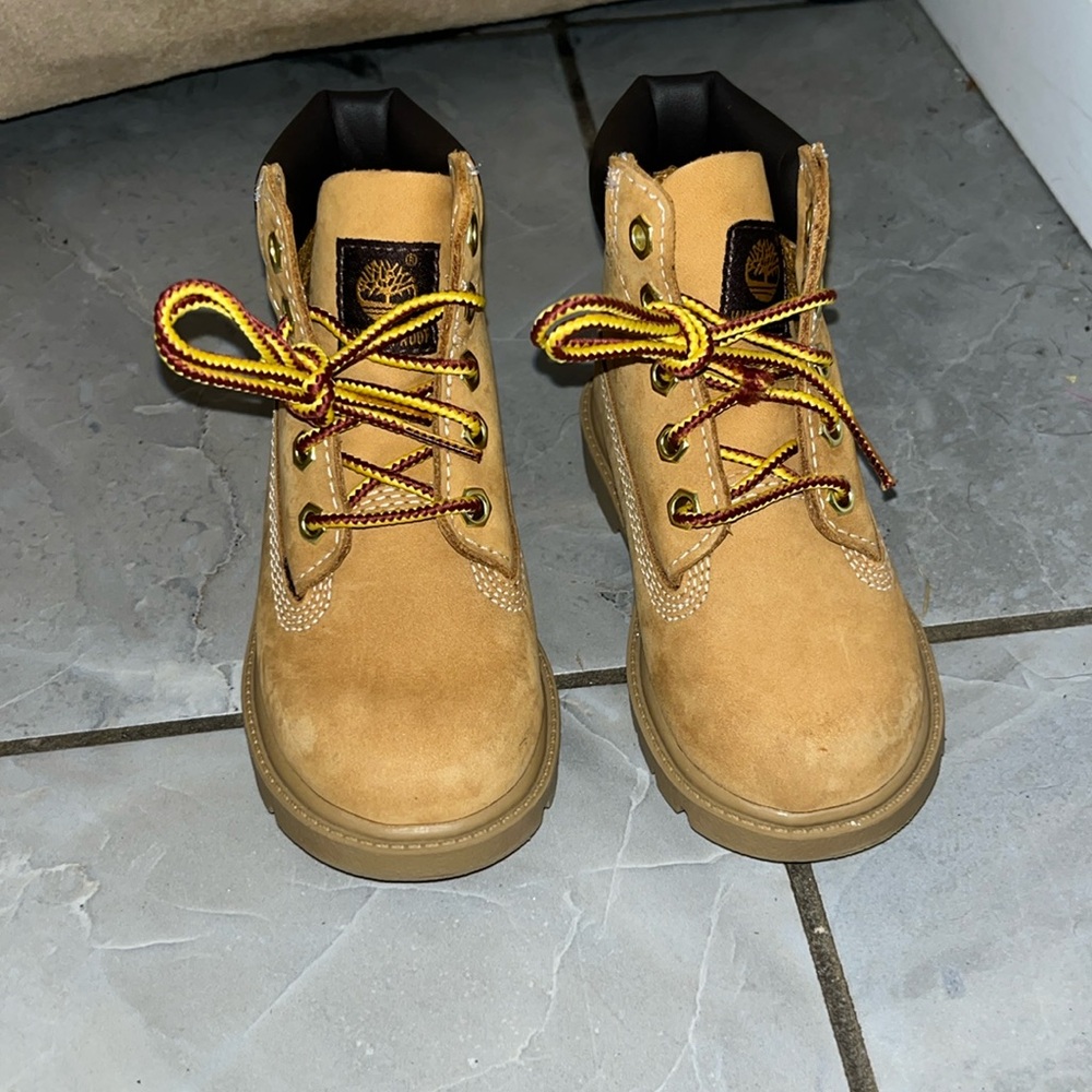 Very gently used Toddler Timberlands